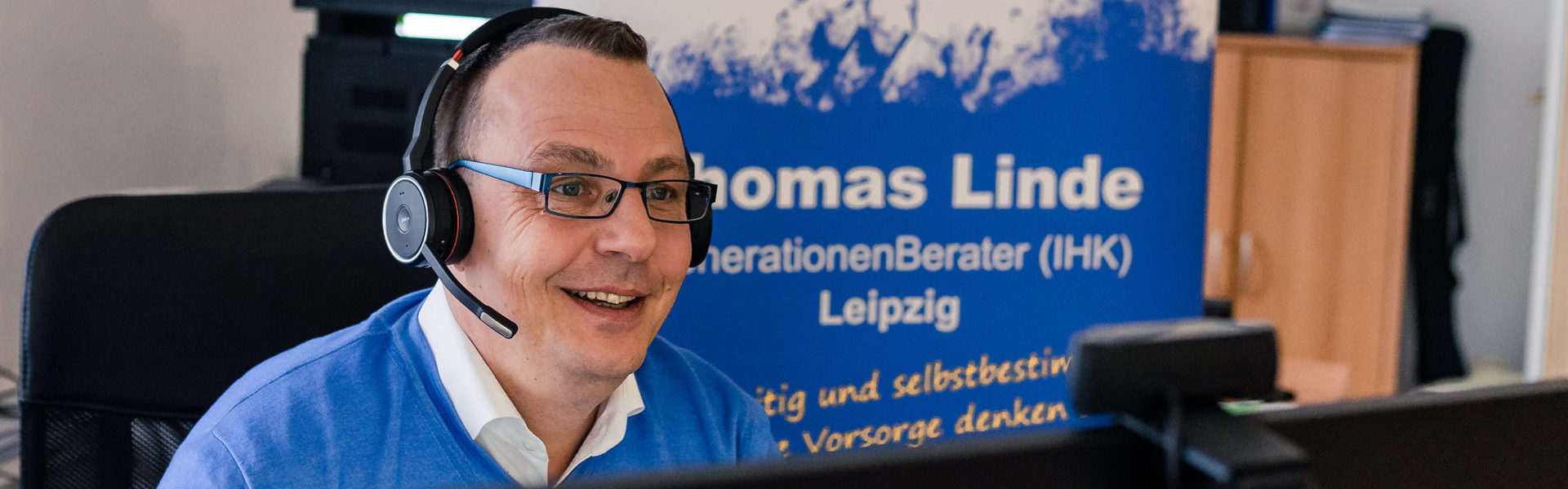 Thomas Linde. Inhaber von Generationenberatung Leipzig.